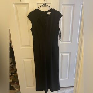 Calvin Klein sleeveless black jumpsuit size 6.